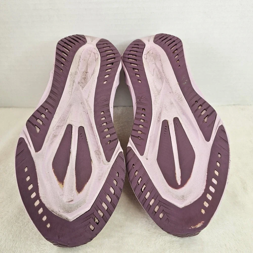 ASICS Novablast 5 Running Shoes Womens 9.5 Pink Mesh Racing Athletic Sneakers